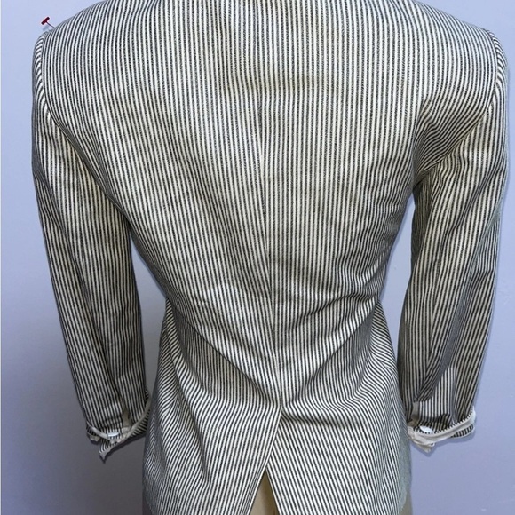 Rag & Bone lined cotton 3/4 sleeve blazer jacket size 2 chic and stylish - Picture 5 of 6